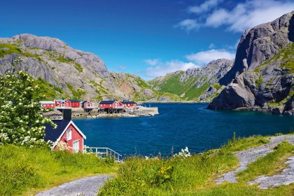 Das Fischerdorf Nusfjord , © harvepino©Fotolia.com