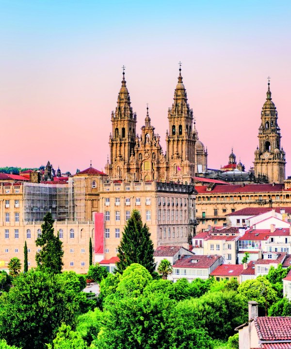 Blick auf Santiago de Compostela, Spanien, © Lux Blue – Fotolia.com