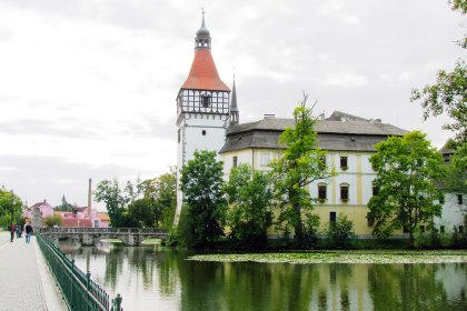 Wasserschloss in Blatná, Teschechien, © Irene Huber