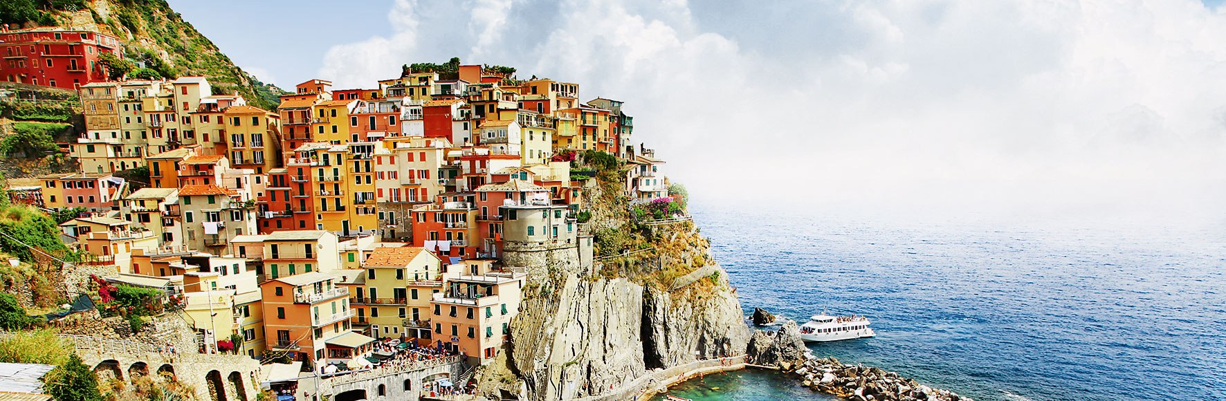 Blick auf Manarola, Cinque Terre, Italien, © Freesurf - fotolia.com