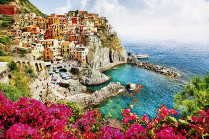 Blick auf Manarola, Cinque Terre, Italien, © Freesurf - fotolia.com