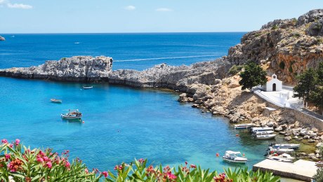 Paulusbucht auf Rhodos, Griechenland, © gallas-stock.adobe.com