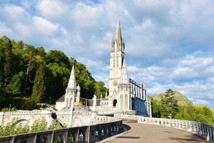 Basilika von Lourdes, Frankreich, © Bayerisches Pilgerbüro