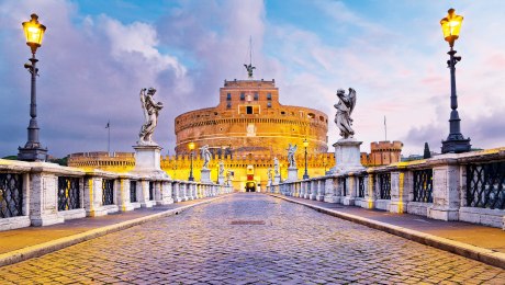 Italien Rom Engelsbrücke, © Fotolia Rudi 1976