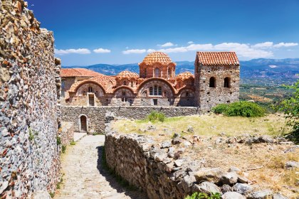 Festungsanlage von Akrokorinth, Peloponnes, Griechenland, © iStockphoto.com - popova