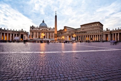 Petersplatz in Rom, Italien, © iStockphoto.com©andrearoad